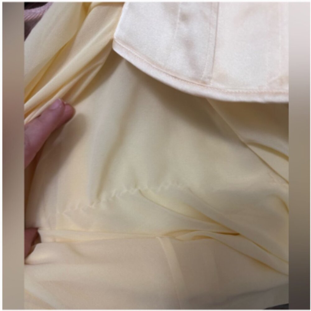 Cherie: CLARA MAXI DRESS - YELLOW, sz S, new with tags - Picture 8 of 9